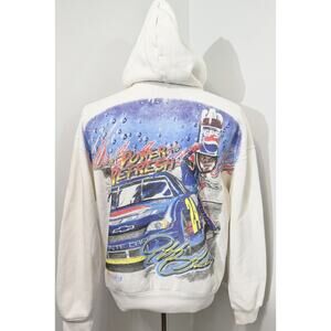 Hollister Boxy Pepsi Racing NASCAR Jeff Gordon Graphic Hoodie HTF Medium M